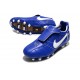 Scarpe Nike Tiempo Legend 10 Elite FG Ronaldo Blu Bianco