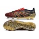 Scarpe da Calcio adidas Predator Elite FG Rosso Oro Nero