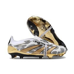 Adidas Predator Elite Foldover Tongue FG Oro Metallizzato Bianco Grigio