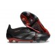 Scarpe da Calcio Adidas Predator Elite FT FG Stealth Victory - Nero Grigio Rosso