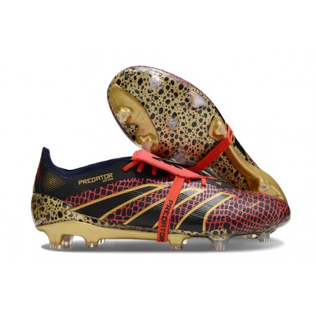 Adidas Predator Elite FT FG Year Of The Snake - Rosso Oro Metallizzato Nero