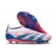 Adidas Predator Elite Senza Lacci FG Ftwr Bianco Solar Blu Solar Rosa