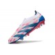 Adidas Predator Elite Senza Lacci FG Ftwr Bianco Solar Blu Solar Rosa