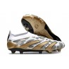 Adidas Predator Elite Senza Lacci FG Oro Bianco Grigio
