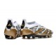 Adidas Predator Elite Senza Lacci FG Oro Bianco Grigio