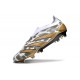 Adidas Predator Elite Senza Lacci FG Oro Bianco Grigio