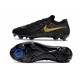 Nike Phantom Luna 2 Elite L FG Nero Oro Metallizzato