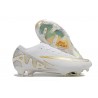 Scarpa da Calcio Nike Mercurial Vapor 15 Elite FG Bianco Oro