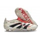 Adidas Predator 25 Elite FT FG Bianco Off Nero Core Rubino Puro
