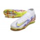 Nike Zoom Mercurial Superfly X Elite FG Bianco Giallo Viola