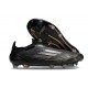Scarpe da Calcio Adidas F50 Elite LL FG Nero Core Ferro Metallizzato Oro Met