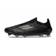 Scarpe da Calcio Adidas F50 Elite LL FG Nero Core Ferro Metallizzato Oro Met