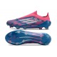 Scarpe da Calcio Adidas F50 Elite LL FG Solar Blu Ftwr Bianco Solar Rosa