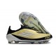 Scarpe da Calcio Adidas F50 Elite LL FG Oro Met Nero Bianco