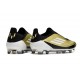 Scarpe da Calcio Adidas F50 Elite LL FG Oro Met Nero Bianco