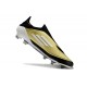 Scarpe da Calcio Adidas F50 Elite LL FG Oro Met Nero Bianco