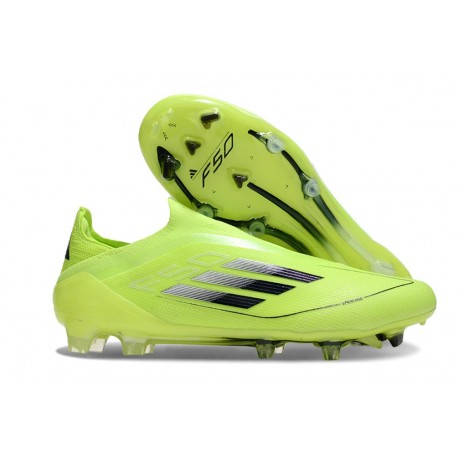 Adidas Predator Elite Foldover Tongue FG Verde Nero