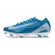 Nike Air Zoom Mercurial Vapor XVI Elite FG Blu Bianco