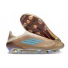 Adidas F50 Elite LL FG X Bad Bunny Cardboard Crema Bianco Bright Ciano