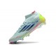 Adidas F50 Elite Mid FG Almost Blu Semi Blu Lucido Semi Giallo Solare