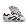 Scarpe da Calcio adidas Predator Elite FG Bianco Nero Rosso