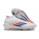 Adidas F50 Elite Mid FG Scarpa Ftwr Bianco Rosso Solare Blu Lucido