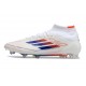 Adidas F50 Elite Mid FG Scarpa Ftwr Bianco Rosso Solare Blu Lucido