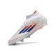 Adidas F50 Elite Mid FG Scarpa Ftwr Bianco Rosso Solare Blu Lucido