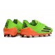 Adidas F50 Elite FG Scarpa Verde Arancione Nero