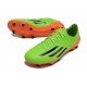 Adidas F50 Elite FG Scarpa Verde Arancione Nero