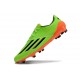 Adidas F50 Elite FG Scarpa Verde Arancione Nero
