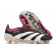 Scarpe da Calcio adidas Predator Elite FG Nero Bianco Viola