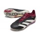 Scarpe da Calcio adidas Predator Elite FG Nero Bianco Viola