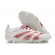 Scarpe da Calcio adidas Predator Elite FG Bianco Rosso
