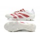 Scarpe da Calcio adidas Predator Elite FG Bianco Rosso