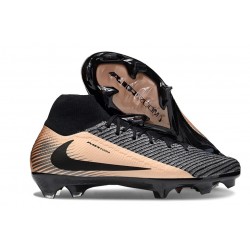 Nike Air Zoom Mercurial Superfly 10 Elite FG Nero Dorato