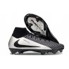 Nike Air Zoom Mercurial Superfly 10 Elite FG Nero Argento