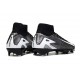 Nike Air Zoom Mercurial Superfly 10 Elite FG Nero Bianco