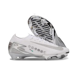 Scarpa da Calcio Nike Mercurial Vapor 16 Elite FG Bianco Argento