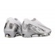 Scarpa da Calcio Nike Mercurial Vapor 16 Elite FG Bianco Argento