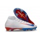 Nike Zoom Mercurial Superfly X Elite FG Bianco Blu Rosso