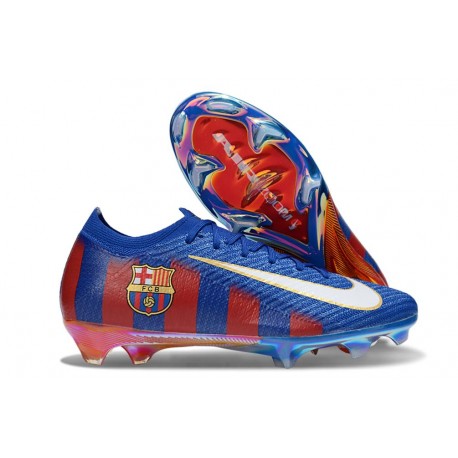 Scarpa da Calcio Nike Mercurial Vapor 16 Elite FG Barcelona Blu Bianco Rosso