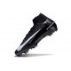 Nike Zoom Mercurial Superfly X Elite FG Nero Blu Ghiaccio