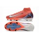 Nike Zoom Mercurial Superfly X Elite FG Rouge Blanc Noir