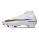 Nike Zoom Mercurial Superfly X Elite FG Bianco Oro Blu