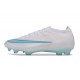 Nike Air Zoom Mercurial Vapor 17 Elite FG Nuovo Bianco Blu