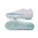 Nike Air Zoom Mercurial Vapor 17 Elite FG Nuovo Bianco Blu
