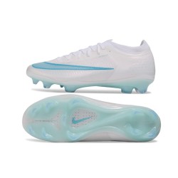 Nike Air Zoom Mercurial Vapor 17 Elite FG Nuovo Bianco Blu