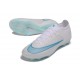 Nike Air Zoom Mercurial Vapor 17 Elite FG Nuovo Bianco Blu