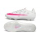 Nike Air Zoom Mercurial Vapor 17 Elite FG Nuovo Bianco Rosa